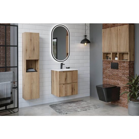 Conjunto armario Comad Nova Coast Evoke NOVA COAST EVOKE 82-50-40-2S, armario Comad Nova Coast Evoke NOVA COAST EVOKE 80-30-2D, UN-GAJA35-SW 78570A(35), NOVA OAK A 89-50