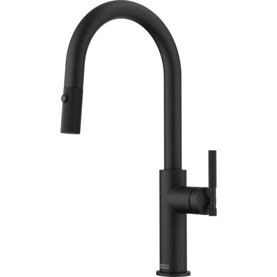 Conjunto grifo de cocina Franke Maris Stripes 115.0747.672, dispensador de líquidos Franke Comfort 112.0753.277