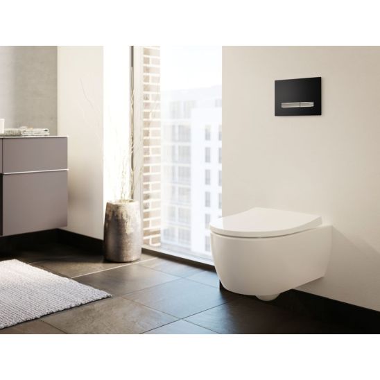 Conjunto marco empotrado Geberit Duofix 111.320.00.6, taza de inodoro Geberit iCon 503.233.00.1, 111.815.00.1, 156.050.00.1