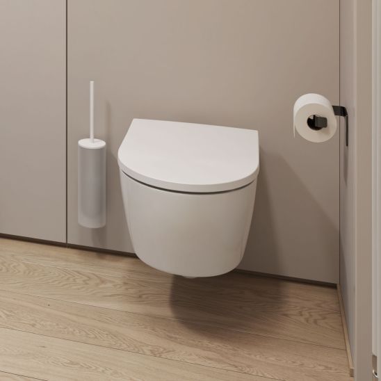 Conjunto marco empotrado Geberit Duofix 111.320.00.6, taza de inodoro Geberit iCon 503.233.00.1, 111.815.00.1, 156.050.00.1