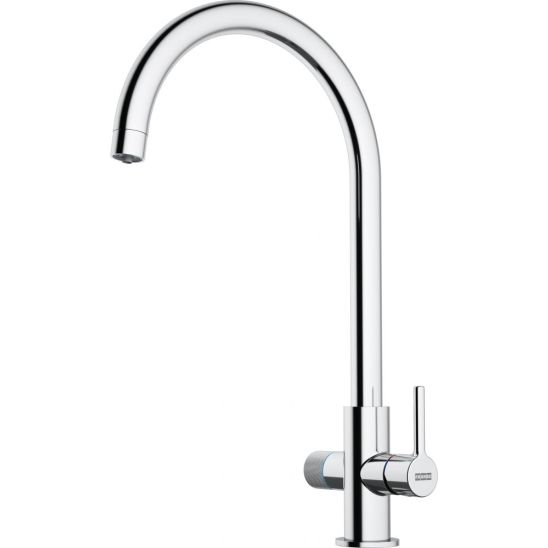Conjunto grifo de cocina Franke Lina 120.0730.806, filtro para fregadero Franke Clear Water 150.0730.809