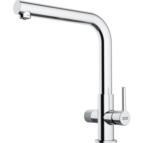 Conjunto grifo de cocina Franke Lina 120.0730.779, filtro para fregadero Franke Clear Water 150.0730.809