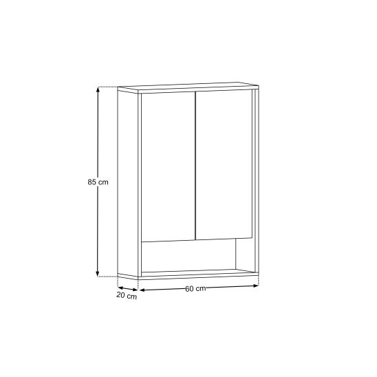 Conjunto armario Comad Dorothy Ristretto DOROTHY RISTRETTO 84-60-2D, armario Comad Dorothy Ristretto DOROTHY RISTRETTO 82-60-46-2S, UM-6252SMILE40DP, RISTRETTO 89-60-46 M