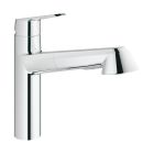 Conjunto grifo de cocina Grohe Eurodisc Cosmopolitan 32257002, fregadero Tectonite Franke Orion 114.0286.447