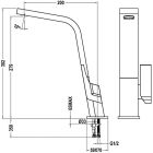Conjunto fregadero de acero Teka Flexlinea 115000012, grifo de cocina Teka Icon 339150200