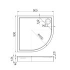 Conjunto conjunto de ducha Roca Victoria A5A9F18C00, cabina de ducha Roca Capital AM4309012M, A276260000