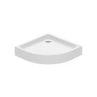 Conjunto cabina de ducha Cersanit Moduo S162-009, plato de ducha semicircular Cersanit Tako S204-003