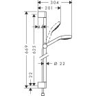 Conjunto grifo para ducha Hansgrohe Talis S 72600000, grifo para lavabo Hansgrohe Talis S 72020000, 26562400