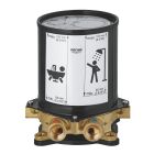Conjunto grifo de bañera y ducha Grohe Essence 23491001, base de empotramiento Grohe 45984001