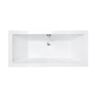 Conjunto bañera rectangular Besco Quadro #WAQ-155-PK, carcasa para bañera Besco Quadro #OAQ-155-PK