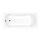 Conjunto bañera rectangular Besco Aria #WAA-140-PA, carcasa para bañera Besco #OAP-140-UNI