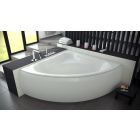 Conjunto bañera de esquina Besco Mia #WAM-130-NS, sifón de bañera Besco Mia OAM-130-NS