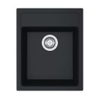Conjunto fregadero Tectonite Franke Sirius 114.0496.104, grifo de cocina Oltens Skafta 35206300