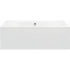 Conjunto bañera rectangular Besco Vitae #WAV-150-PK, sifón de bañera Besco Vitae #OAV-150-PK