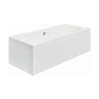 Conjunto bañera rectangular Besco Vitae #WAV-150-PK, sifón de bañera Besco Vitae #OAV-150-PK