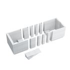 Conjunto bañera rectangular Oltens Langfoss 10003000, carcasa para bañera Schedpol Stabilsound 1.028-LED, 03001100