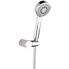Conjunto grifo de bañera y ducha Cersanit Mille S951-006, grifo para lavabo Cersanit Mille S951-045, S951-022