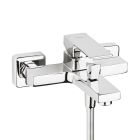 Conjunto grifo de bañera y ducha Oltens Gota 34001100, alcachofa de ducha Oltens Sog 37103100, 37200100, 37400100