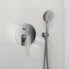 Conjunto grifo de bañera y ducha Oltens Vernal 34104100, ducha con efecto lluvia Oltens Vindel 37000100, 39400100, 37101110, 39304100, 37200100