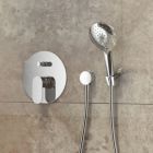 Conjunto grifo de bañera y ducha Oltens Vernal 34104100, ducha con efecto lluvia Oltens Sondera 37002100, 37100100, 39400100, 39302100, 37200100, 37401100