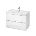 Conjunto armario Cersanit Crea S924-021, lavabo Cersanit Crea K114-018