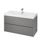 Conjunto armario Cersanit Crea S924-021, lavabo Cersanit Crea K114-018