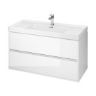 Conjunto armario Cersanit Crea S924-021, lavabo Cersanit Crea K114-018