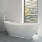 Conjunto bañera exenta Oltens Folda 12010000, embellecedor de tapón Oltens 09002810