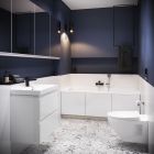 Conjunto armario Cersanit Moduo S929-010, lavabo Cersanit Moduo K116-050, S590-030, K116-018, K116-020, S590-023