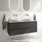 Conjunto armario Oltens Vernal 60000400, lavabo Oltens Vernal 41205300