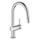 Conjunto grifo de cocina Grohe Minta 31358002, fregadero de granito Grohe K700 31654AP0