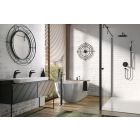 Conjunto ducha con efecto lluvia Kludi A-QA 6433087-00, grifo de bañera y ducha Kludi Bozz 387163976, 38624N, 6651439-00, 3912039-00, 6107139-00, 6054739-00