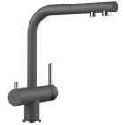 Conjunto filtro para fregadero Blanco Soft 527453, grifo de cocina Blanco Fontas-S II 525207