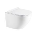 Conjunto marco empotrado Tece Profil 9300302, taza de inodoro con asiento de cierre suave Hagser Beno HGR10000042, 9.240.400