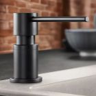 Conjunto grifo de cocina Blanco Catris-S Flexo 525793, dispensador de líquidos Blanco Lato 525789