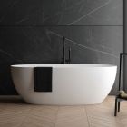 Conjunto bañera exenta Oltens Ebba 12012000, embellecedor de tapón Oltens 09002300