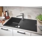 Conjunto fregadero de granito Grohe K500 31644AP0, grifo de cocina Grohe Start 30531DC1