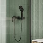 Conjunto grifo para ducha Hagser Ulva HGR60000033, alcachofa de ducha Hagser Emma HGR18000037, HGR31000037, HGR25000037