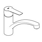 Conjunto fregadero de granito Grohe K400 31639AP0, grifo de cocina Grohe Start 30530002