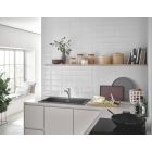 Conjunto fregadero de granito Grohe K500 31644AP0, grifo de cocina Grohe Start 30531DC1