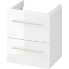 Conjunto armario Cersanit Larga S932-067, lavabo Cersanit Larga K120-008
