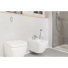 Conjunto taza de inodoro Grohe Euro Ceramic 39554000, marco empotrado con pulsador y junta Grohe Solido 39930000