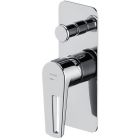 Conjunto grifo de bañera y ducha Cersanit Mille S951-342, conjunto de ducha Cersanit Mille S951-522, S951-711