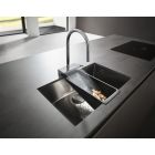 Conjunto grifo de cocina Hansgrohe Talis M54 72803800, fregadero de acero Hansgrohe S 71 43428800, 43921800