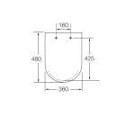 Conjunto taza de inodoro Roca Inspira A346537620, marco empotrado Roca Duplo One A890070020, A80153262B, A890189207, A890063000
