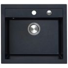 Conjunto fregadero de granito Berg Hobart BRQ14104, grifo de cocina Berg Porta WW 130231PH