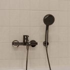 Conjunto grifo para ducha Hagser Lisa HGR40000033, alcachofa de ducha Hagser Lara HGR17000037, HGR31000037, HGR25000037