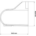 Conjunto alcachofa de ducha Hagser Andrea HGR19000037, manguera de ducha Hagser Ute HGR31000037, HGR25000037