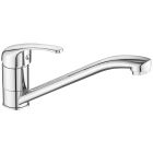 Conjunto fregadero de acero Kuchinox Mini SKM010T, grifo de cocina Kuchinox Pedro BQE060D