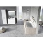 Conjunto bañera rectangular Slim Ravak Chrome Slim C721300000, sifón para bañera Ravak X01377, GPX2240015